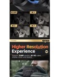 FNIRSI NVS-40 Binoclu digital cu vedere pe timp de noapte și cameră, înregistrare până la 4K 3840x2160 FNIRSI NVS-40 Binoclu digital cu vedere pe timp de noapte și cameră, înregistrare până la 4K 3840x2160