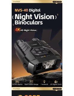 FNIRSI NVS-40 Binoclu digital cu vedere pe timp de noapte și cameră, înregistrare până la 4K 3840x2160