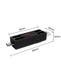 Volt-Ampermetru Sequre TVA 3006 (Mufă-C) Volt-Ampermetru Sequre TVA 3006 (Mufă-C)